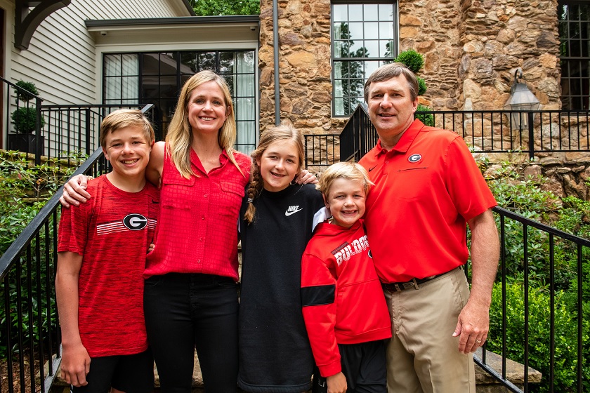 kirby smart wife