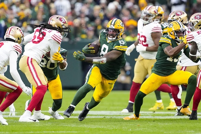 49ers vs green bay packers match player stats