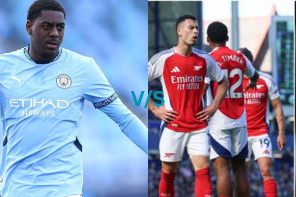 man city vs arsenal lineups