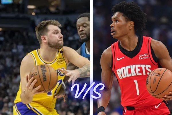 houston rockets vs lakers match player stats